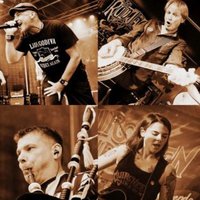 Collage der Bandmitglieder der "Muirsheen Durkin"