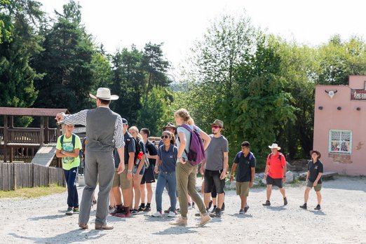 Klasse wird durch Pullman City geführt