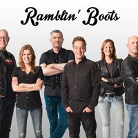 Bandfoto der "Ramblin' Boots" mit sechs Mitglieder